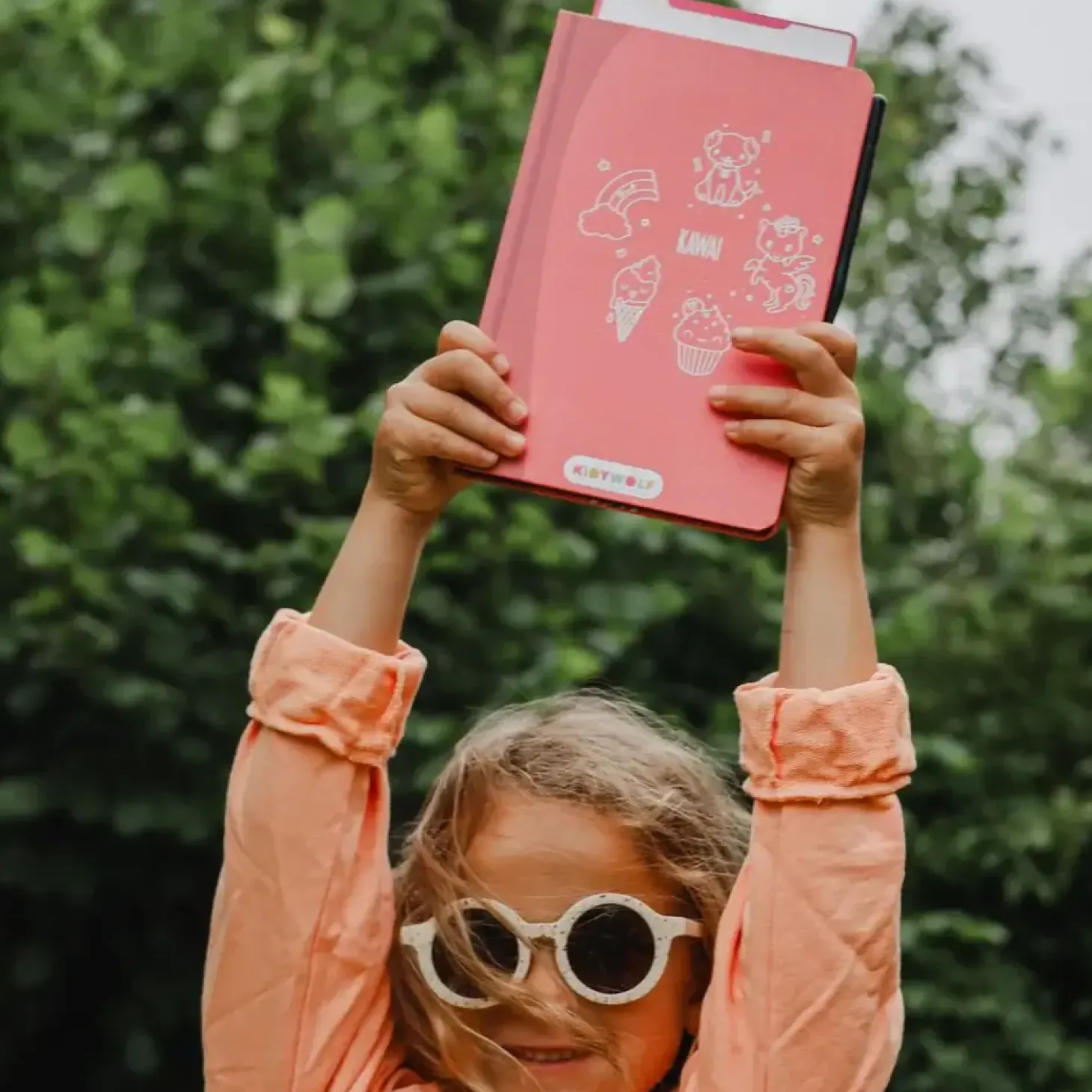 Tablet graficzny z szablonami do rysowania KIDYDRAW-MINI - kawai