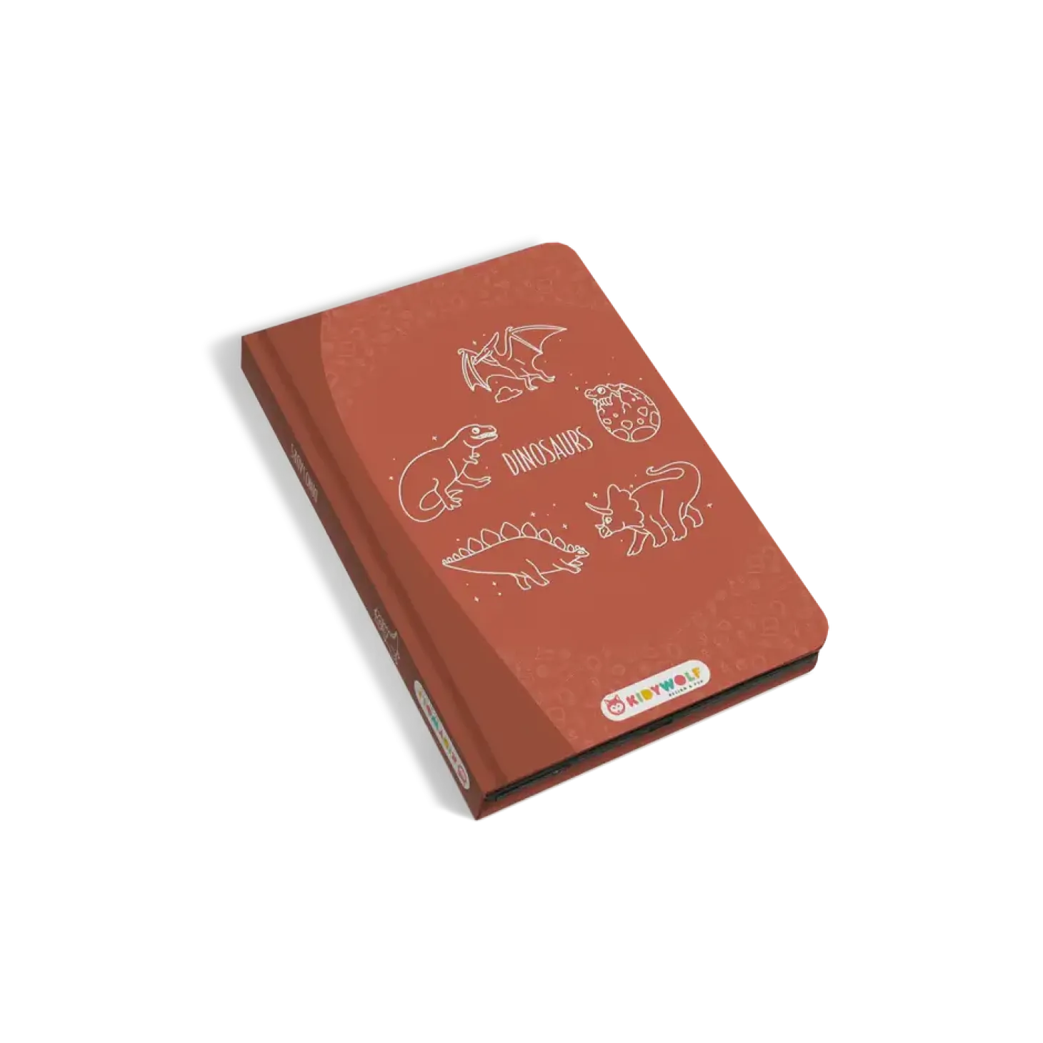 Tablet graficzny z szablonami do rysowania KIDYDRAW-MINI - dinozaury