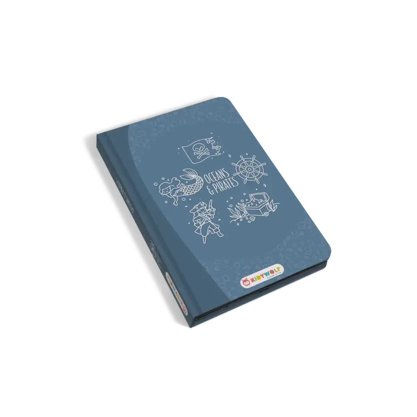 Tablet graficzny z szablonami do rysowania KIDYDRAW-MINI - ocean i piraci