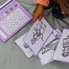 Tablet graficzny z szablonami do rysowania KIDYDRAW-MINI - princess