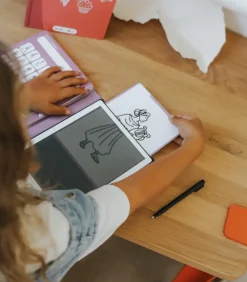 Tablet graficzny z szablonami do rysowania KIDYDRAW-MINI - princess