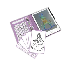 Tablet graficzny z szablonami do rysowania KIDYDRAW-MINI - princess