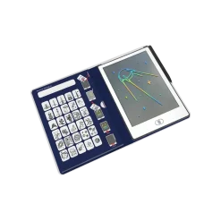 Tablet graficzny z szablonami do rysowania KIDYDRAW-MINI - galaktyka