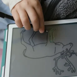 Tablet graficzny z szablonami do rysowania KIDYDRAW-MINI - zwierzęta dookoła świata