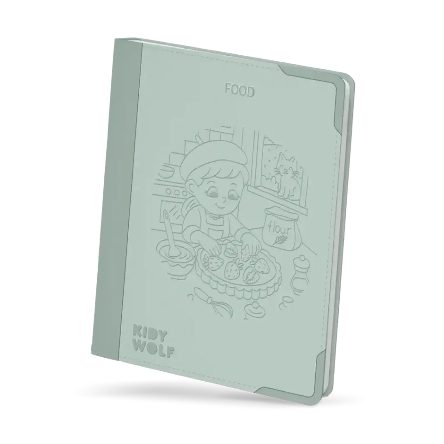 Tablet graficzny z szablonami do rysowania KIDYDRAW-PAD - Food around the world, 6+