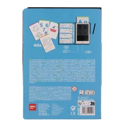 Tablet LCD z 40 szablonami do odrysowywania