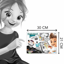 Tablet 3 w 1 z podświetleniem