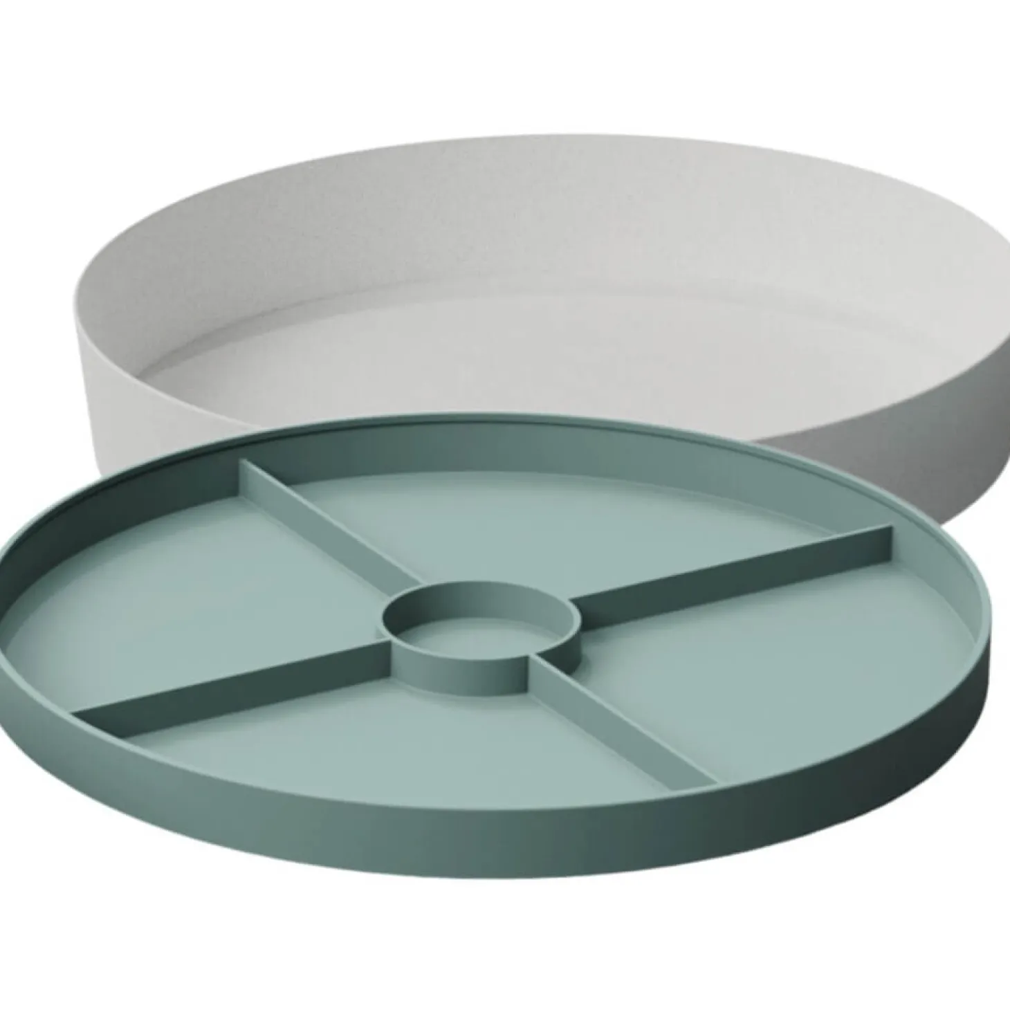 Tacka sensoryczna Play Tray 2w1 - Sage
