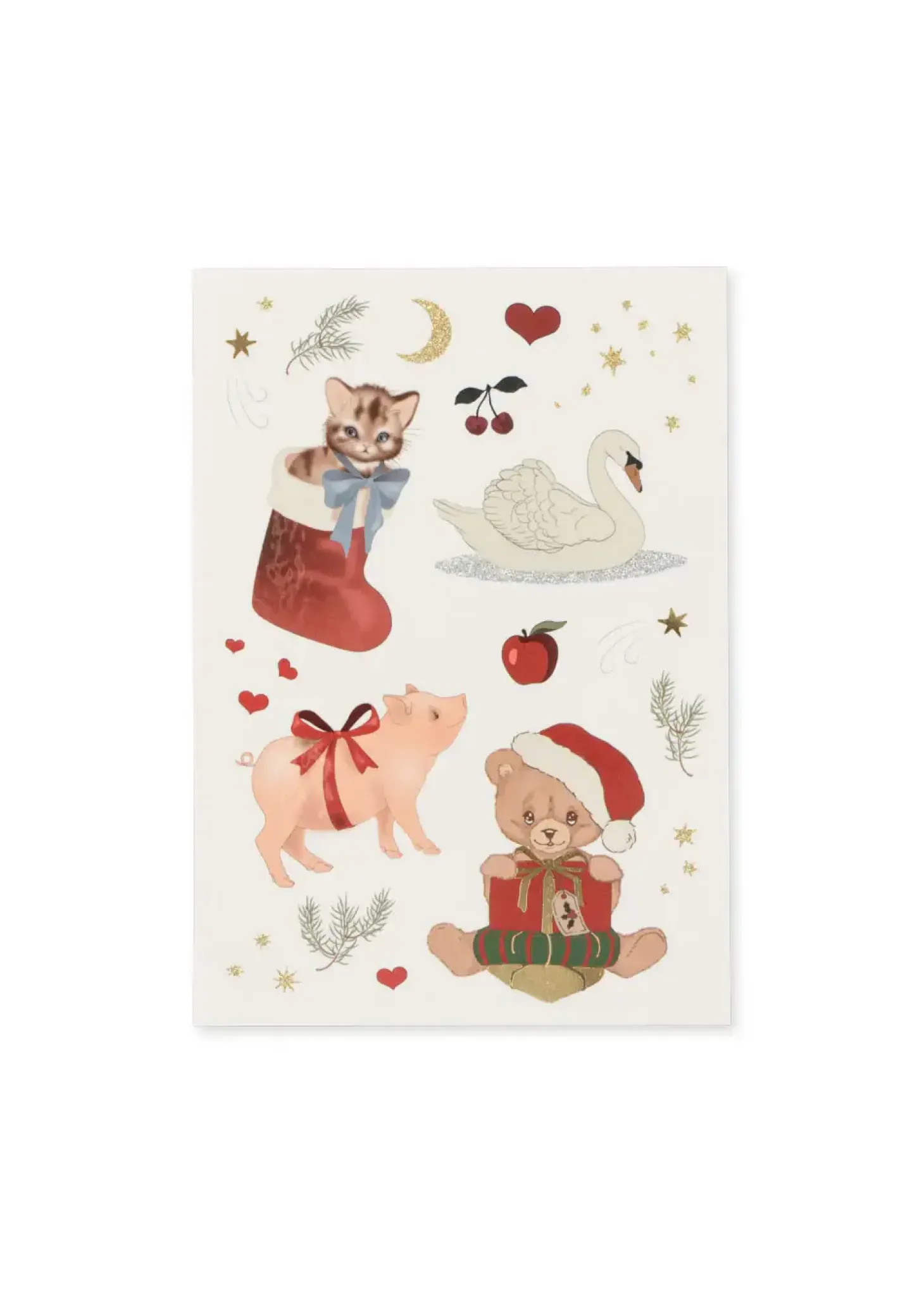Tatuaże christmas multi - zwierzątka