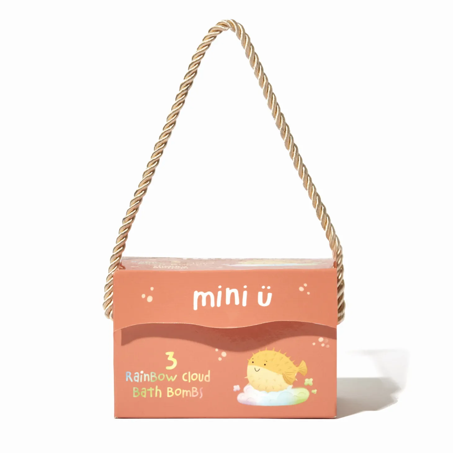 Tęczowe chmurki do kąpieli dla dzieci, 3 x 130g