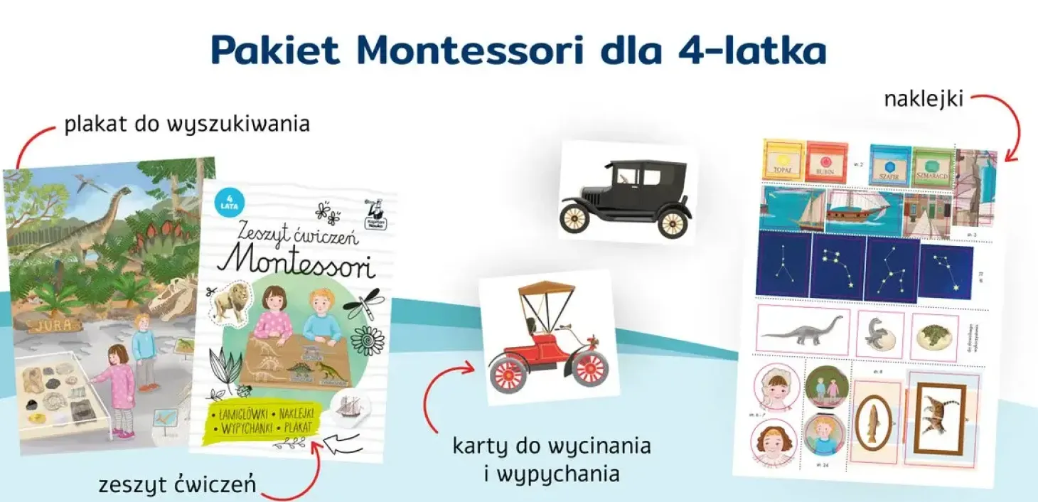Teczka Montessori. 4 lata