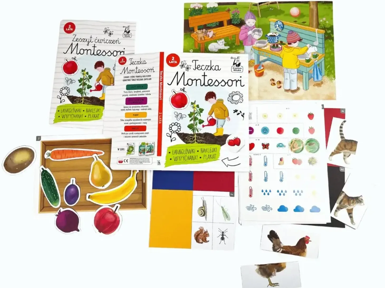 Teczka Montessori. 2 lata