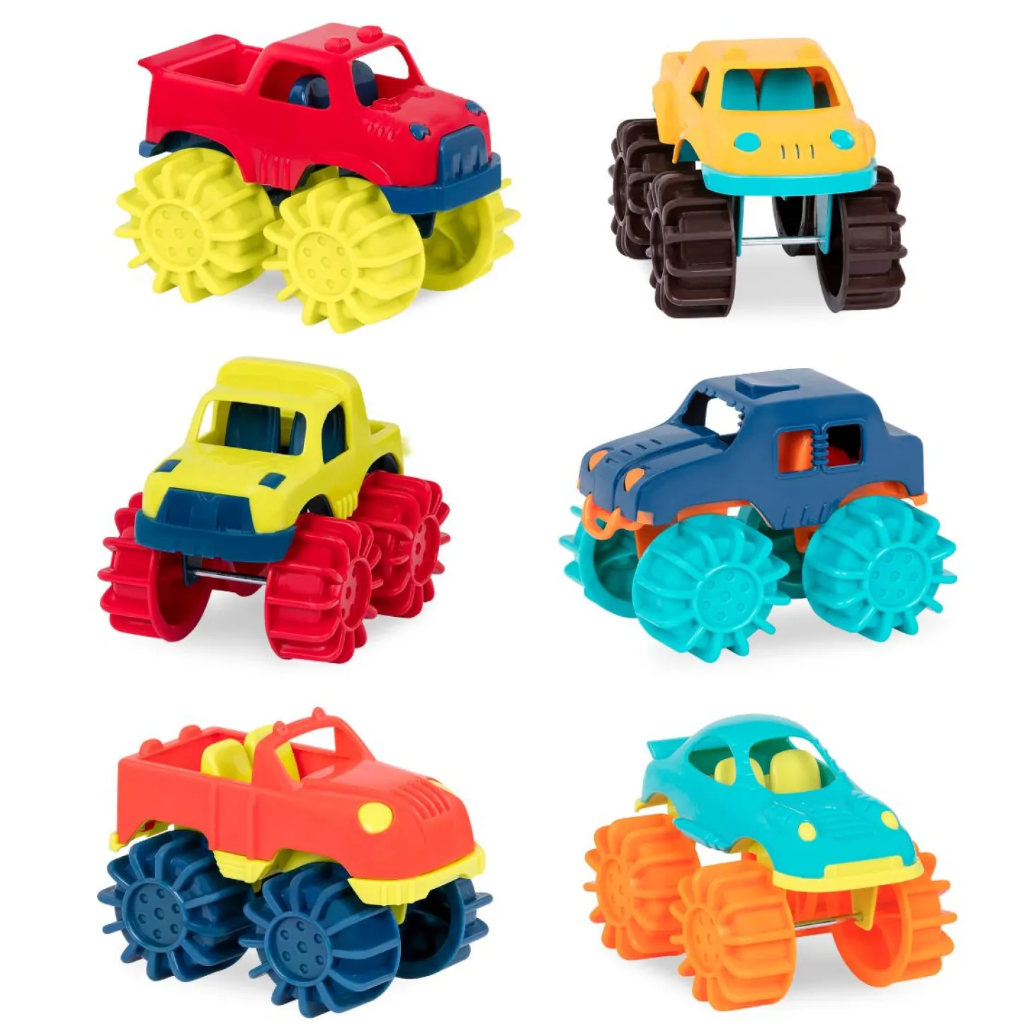 Thunder Monster – Monster Trucks – zestaw 6 Monster Trucków