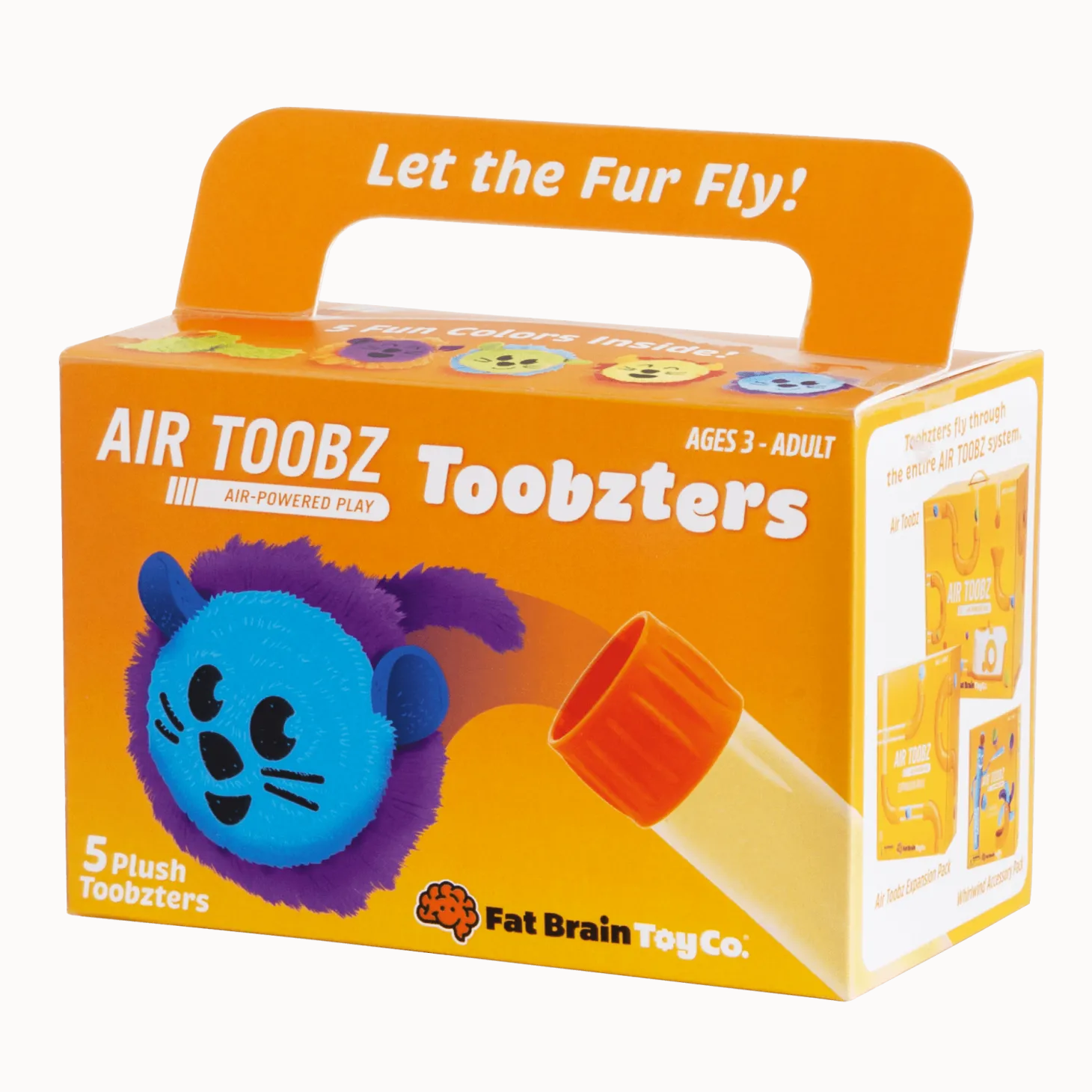 Toobzters Pluszowe Piłeczki do Dmuchawy Air Toobz
