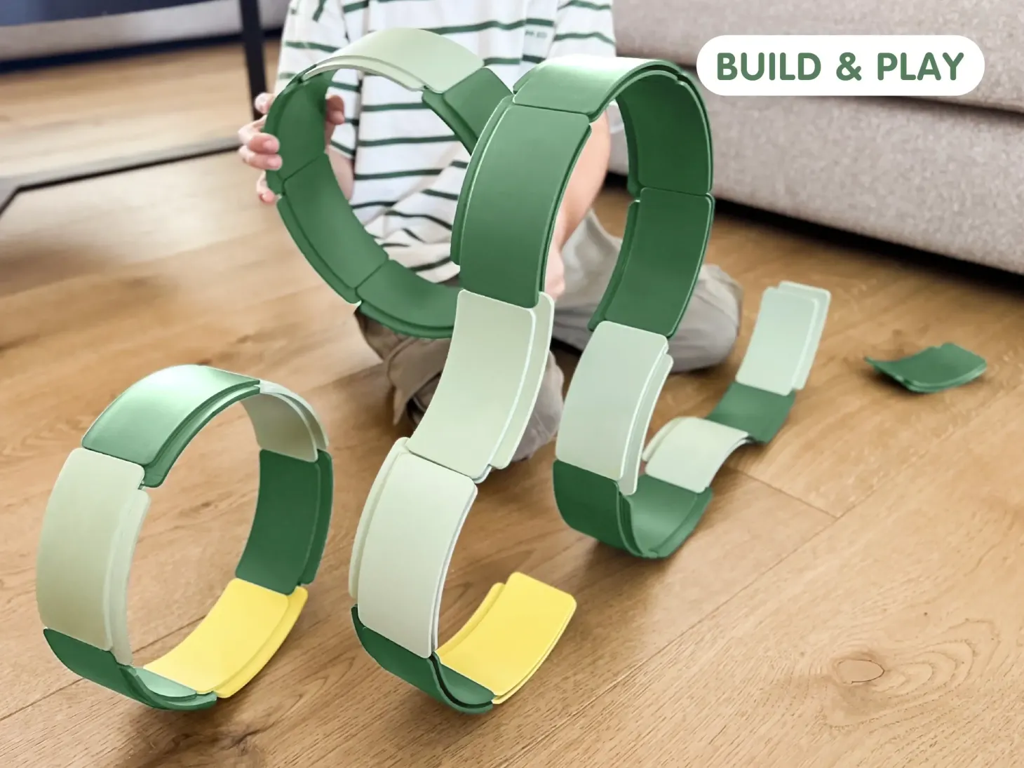Tory do układania Arches - Creator Set, 36 el.