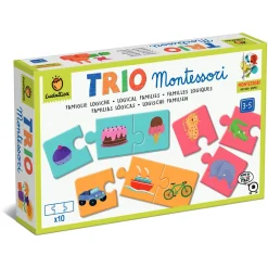 TRIO Montessori - gra-układanka - GRUPOWANIE LOGICZNE