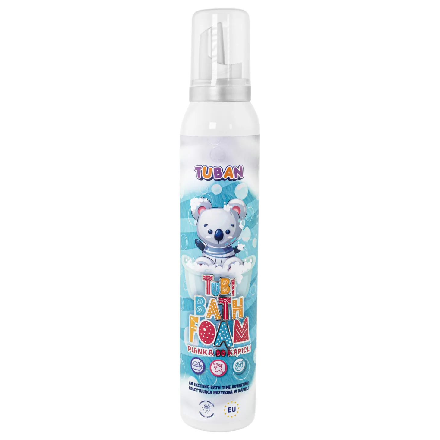Tubi Pianka - niebieska, 200 ml