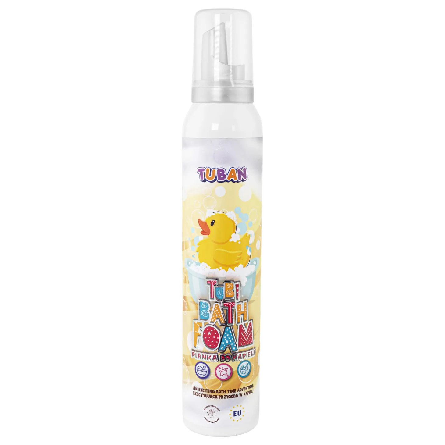 Tubi Pianka - żółta, 200 ml