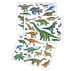 Układanka - gra magnetyczna, Dinozaury