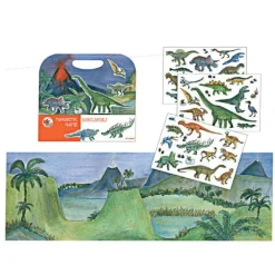 Układanka - gra magnetyczna, Dinozaury