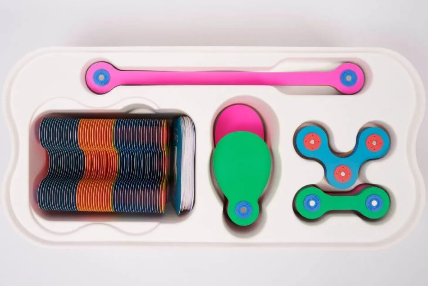Układanka magnetyczna CLIXO Classroom Pack, 100 elementów