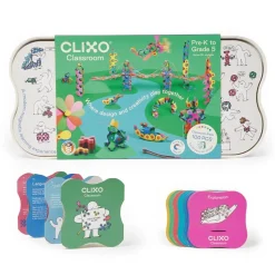 Układanka magnetyczna CLIXO Classroom Pack, 100 elementów