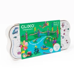 Układanka magnetyczna CLIXO Classroom Pack, 100 elementów