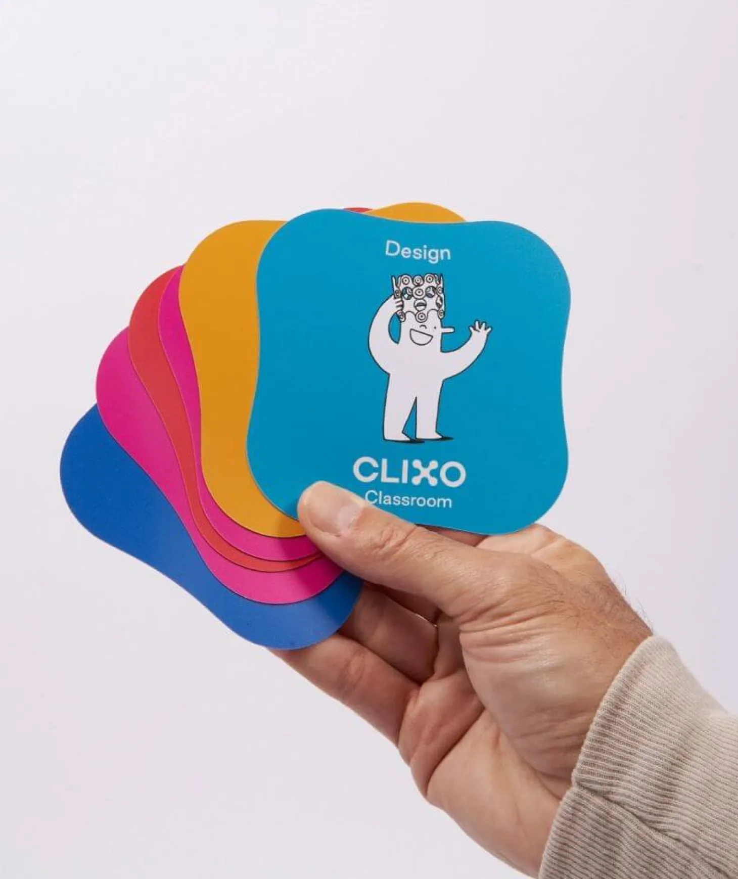 Układanka magnetyczna CLIXO Classroom Pack, 100 elementów
