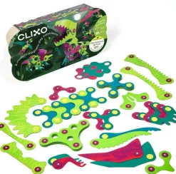 Układanka magnetyczna CLIXO Dinozaury , 36 elementy