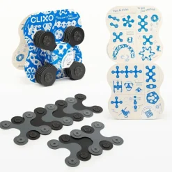 Układanka magnetyczna CLIXO Designer Pack, czarno-szary