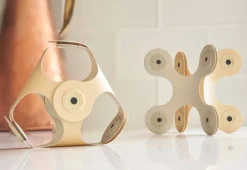 Układanka magnetyczna CLIXO Designer Pack, beżowo-szary
