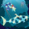 Układanka magnetyczna CLIXO Ocean Creatures