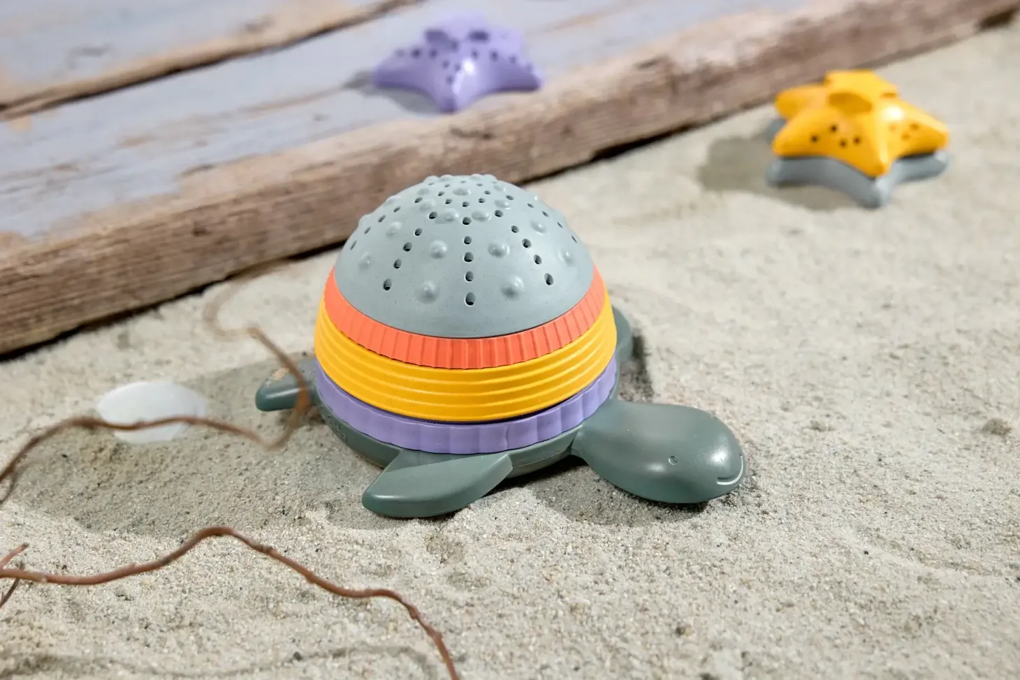 Układanka Żółw, zabawki do piasku i do wody - Turtle, green