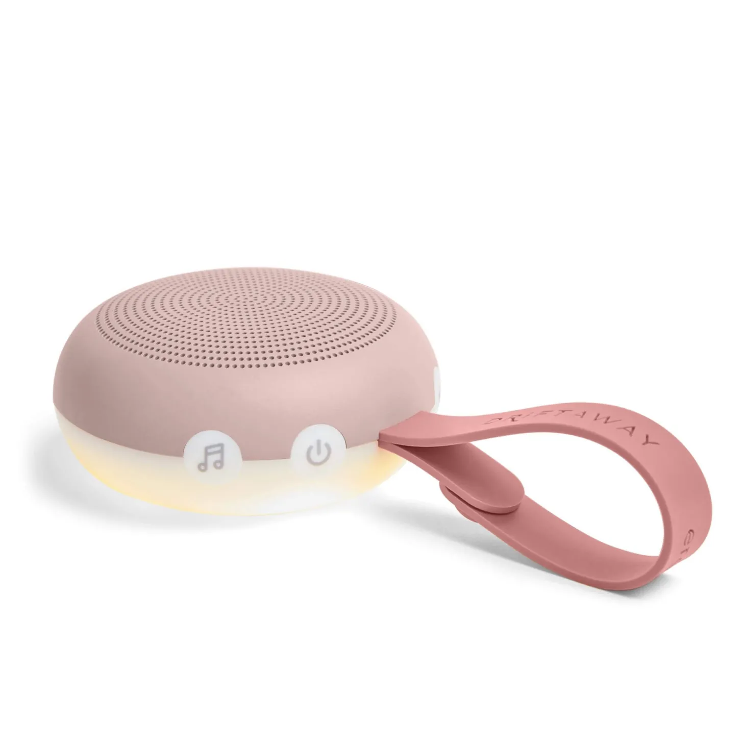 Usypiacz z białym szumem i lampką LED, drift away Blush