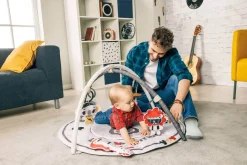 USZKODZONE OPAKOWANIE: Gimnastyka, mata edukacyjna z pałąkami - Tiny Rockers
