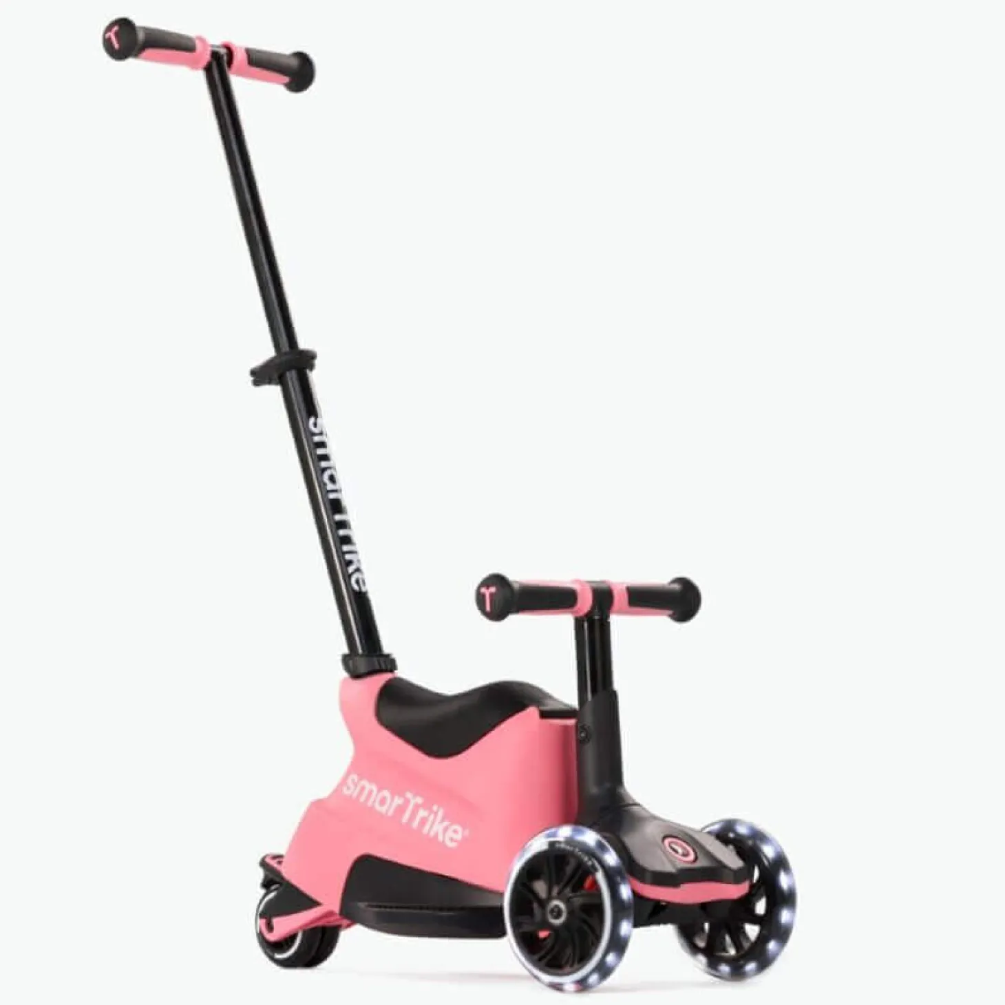 USZKODZONE OPAKOWANIE: Hulajnoga 4w1 Xtend Scooter + Ride-on, Salmon Pink