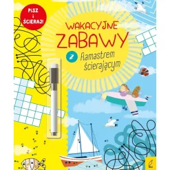 Wakacyjne zabawy z flamastrem ścierającym