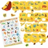 WALIZECZKA edukacyjna Montessori - Jamnik z ALFABETEM
