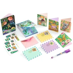 Walizeczka z zestawem papierniczym MARIE