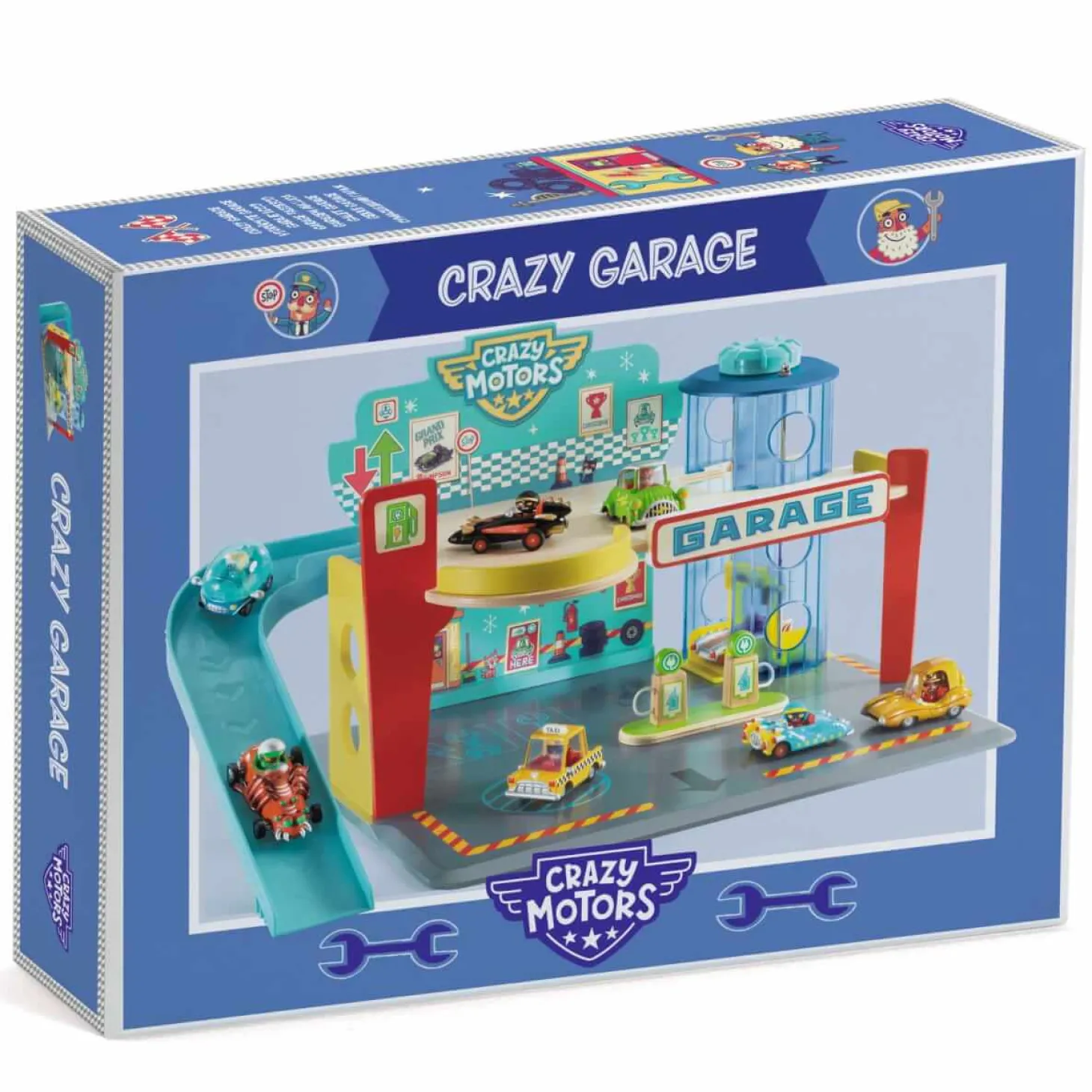 Warsztat samochodowy kolekcja CRAZY MOTORS