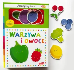 Warzywa i owoce. Akademia Mądrego Dziecka. Poznajemy świat