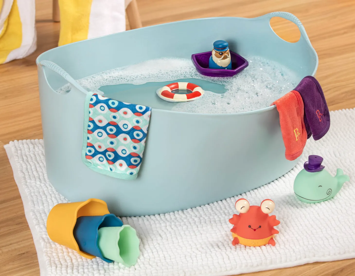 Wee B. Splashy – zestaw prezentowy do kąpieli dla niemowląt