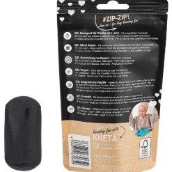 Wegańska masa plastyczna, 100g - czarna