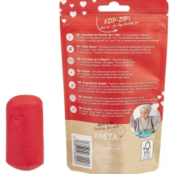 Wegańska masa plastyczna, 100g - czerwona