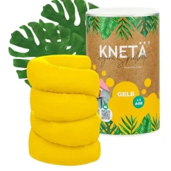 Wegańska masa plastyczna w puszce XXL, 1kg - żółta