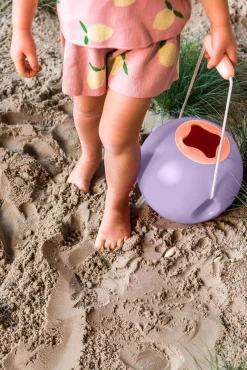 Wiaderko wielofunkcyjne Ballo Lavender + peach