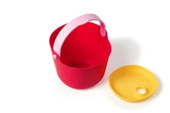 Wiaderko z sitkiem Bucki Cherry + Banana Pink