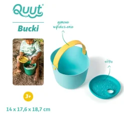 Wiaderko z sitkiem Bucki Lagoon + Banana Blue