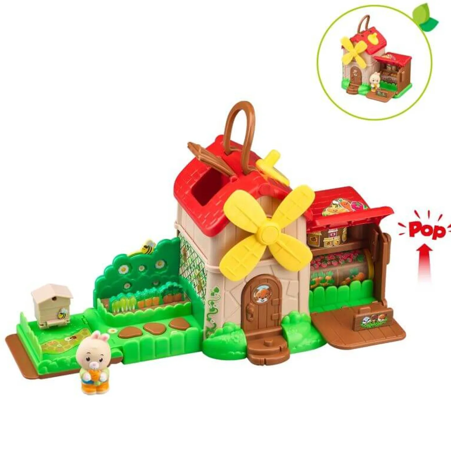 Wiatrak Domek z Ogrodem