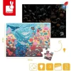 Świecące puzzle z mini-lampką UV Ocean 24 elementy 3+